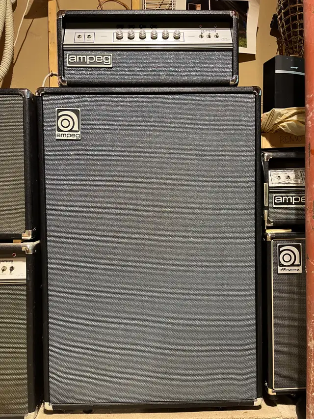 AMPEG V2 FULL STACK MINT in Amps & Pedals in Oshawa / Durham Region - Image 2