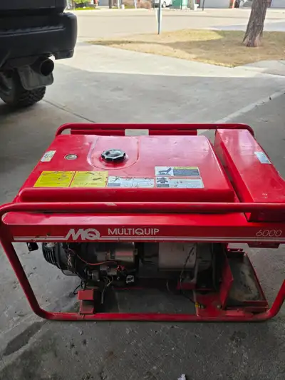 Multiquip 6000 Generator HONDA, View more