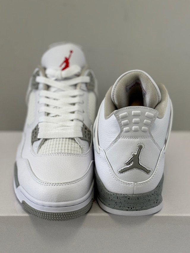 Jordan 4 White Oreo in Men's Shoes in Calgary - Image 3