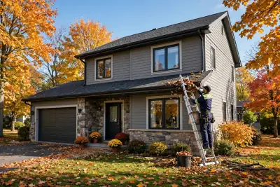 Fall Eavestrough / Gutter Cleaning, Same-Week, SW Calgary, View more
