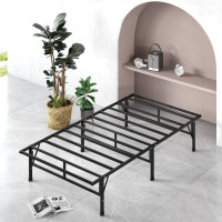 ZINUS 14" Single/Twin 750lbs Weight Capacity Metal Bed Frame NEW