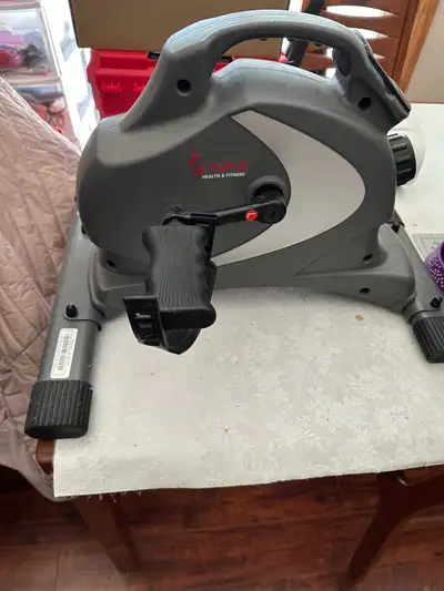 Mini exercise bike, barely used, View more
