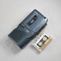 Microcassette Tape Recorder SANYO TRC-670M/VAS/Talk Book vintage