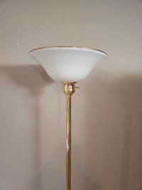 Pole Lamps - 2 Brass 