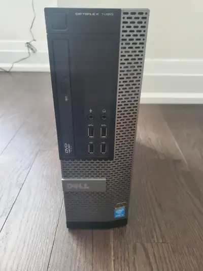 OptiPlex 7020 SFF, i7-4770s, 512GB SSD, 32GB RAM, GTX 1050Ti, View more