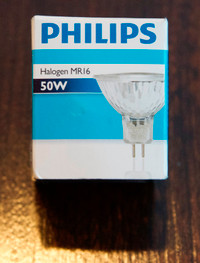 Philips® - 50W Halogen MR16 Light Bulb (NEW)