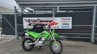 2025 KLX 300 DUAL SPORT. Bike is still under warranty showroom condition only ridden 3 times about 2...