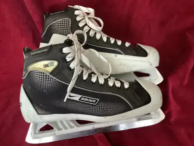 Bauer Supreme ONE55 adult goal skates., View more