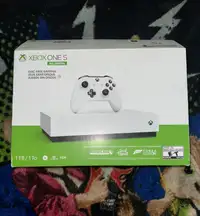 Xbox One S 1TB with controller - white - Excellent Condition