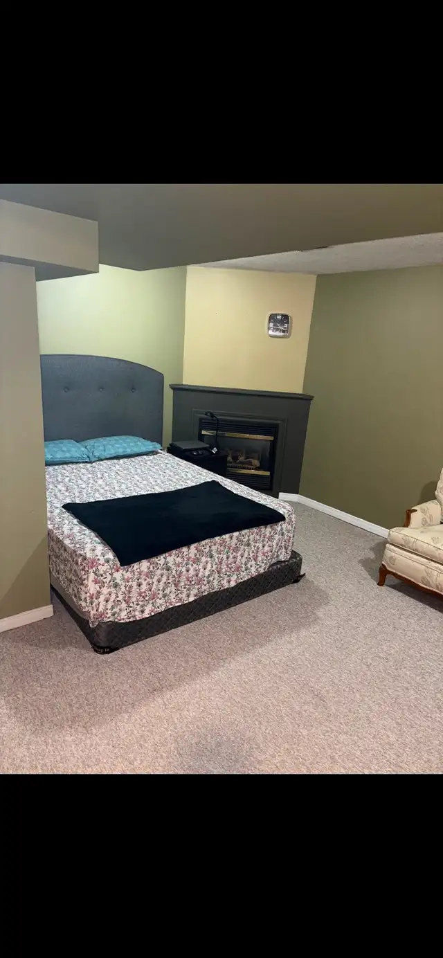 Furnished basement for rent Waterloo