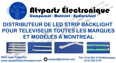 LED STRIP BACKLIGHT FOR TV SONY HISENSE SAMSUNG SHARP PANASONIC, View more