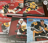 Tim Hortons Hockey card sets 2015 to 2022. 8  sets in total.