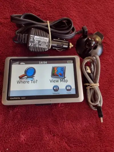 Garmin nuvi 1450 5” GPS Free maps & Traffic 16GB micro SD, View more
