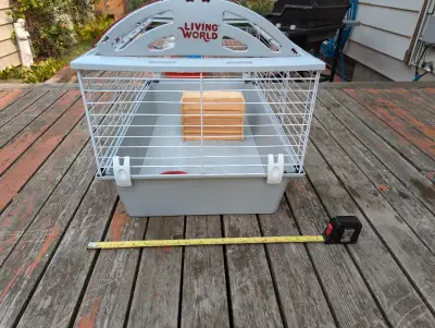 Habitat for sale. - Lead/zinc free cage that is easy to clean - Easy to assemble - No tools required...