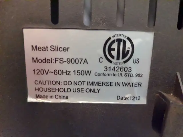 homeMAX Meat Slicer in Processors, Blenders & Juicers in City of Toronto - Image 5