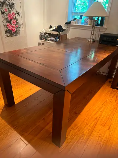 Extendable Wooden Dining Table, View more
