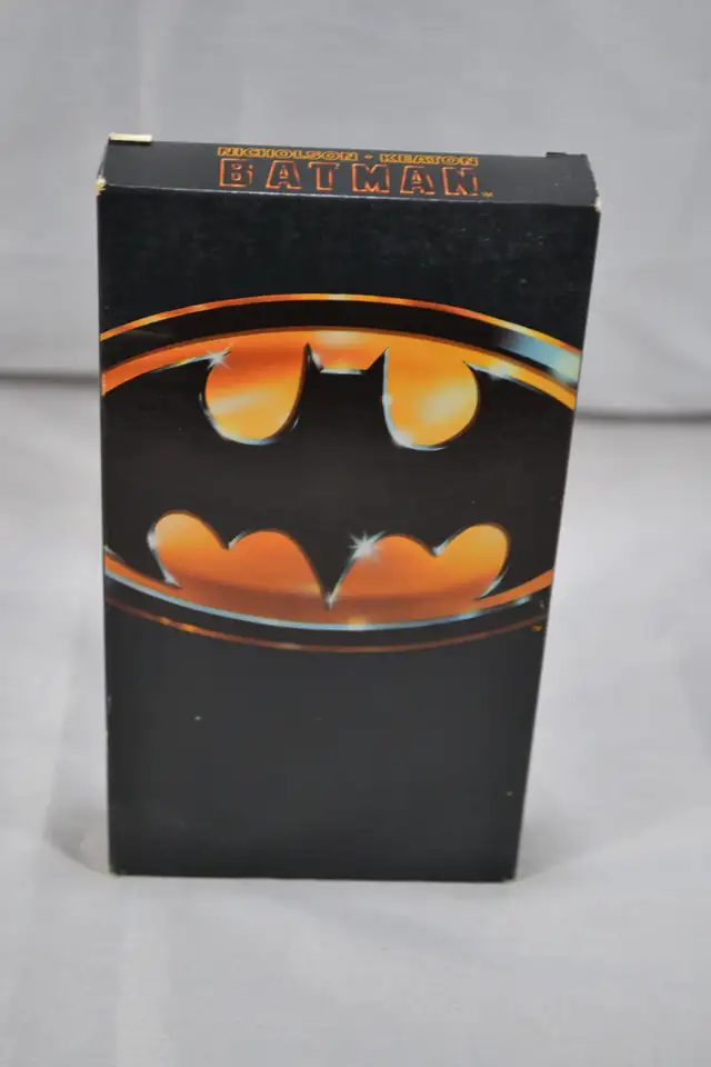 Batman - VHS -  Jack Nicolson - Michael Keaton