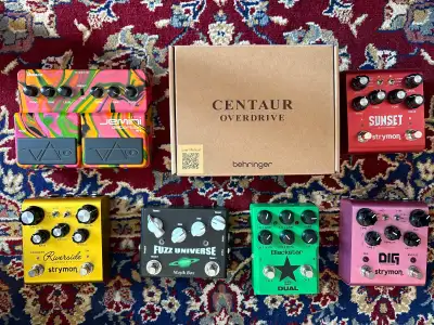 Vai Gilbert Strymon Distortion /Drive Pedals, View more