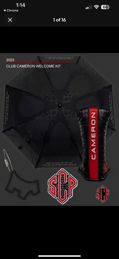 Brand New Scotty Cameron 2023 Membership Kit, View more