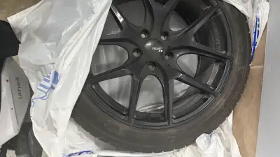 Winter Tires and Rims - Michelin X-ICE SNOW 235/45R18 Tires were from a 2022 Lexus IS300 Winter Tire...