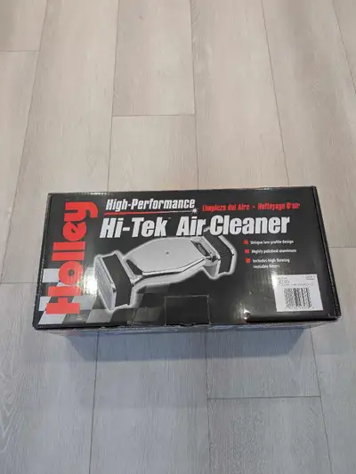 Brand New !!! Holley Performance hi-tek air cleaner. Part #64280