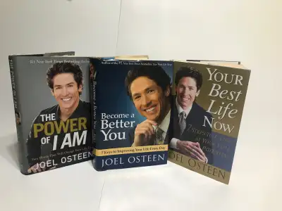 Joel Osteen Books ~ 3 Available, View more