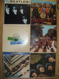6 Collectible Beatles Records for sale