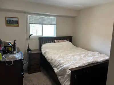 One bedroom for rent with walk in closet/ shared kitchen and living room with own bathroom and showe...