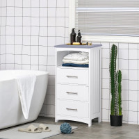 Bathroom Floor Cabinet, Freestanding Storage Cupboard