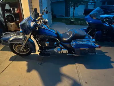 I have a 2008 Electra Glide classic for sale, lots of great parts with it, stage 1, 3 hole every 300...