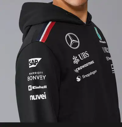 Mercedes AMG Petronas F1 Men's 2024 Team Hoodie (TOMMY HILFIGER), View more