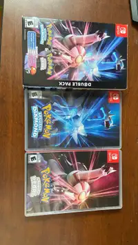 Pokémon double pack diamond and pearl remakes