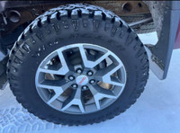 Gmc Snowflake rims with all season tires