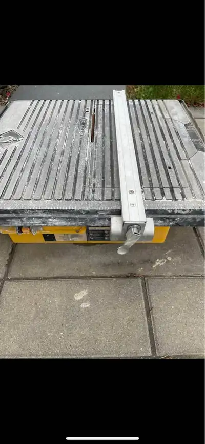 7” Wet Tile Saw – Used, View more