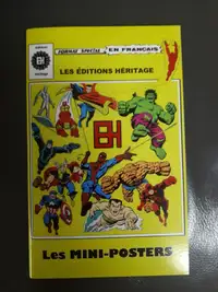 Comic Les minis-posters Les éditions Héritage 