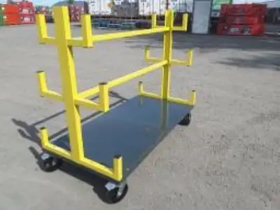 72” Steel Bar & Pipe Rack – Rolling, View more