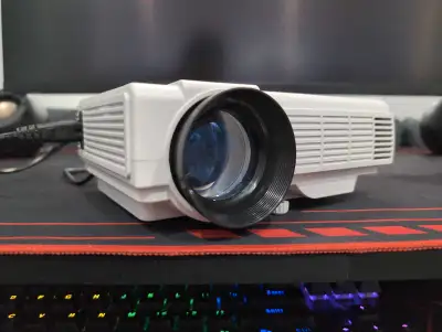 Selling a mini projector. Compatible with 1080p and can go to 100". Requires a darker-ish room or a...