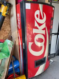 Coke cooler vending