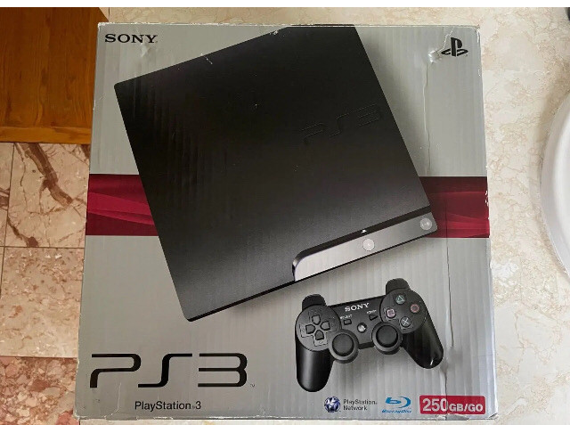 Sony Slim PS3 Playstation 3 (model CECH-2001B  250 GB) in Sony Playstation 3 in Calgary