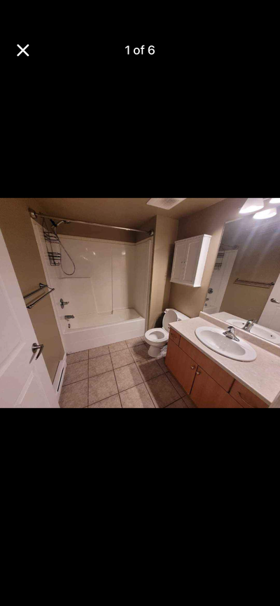 New 2 bedroom, 1 bath, in suite laundry and dryer on 2nd floor of Condo, 10 min walk to Juan de Fuca...
