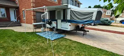 Renovated from top to bottom, turn key ready for camping, 2008 Fleetwood Sante Fe which sleeps 6. No...