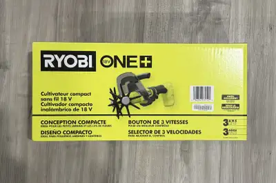 RYOBI 18V+ Lithium-Ion Handheld Cultivator (Tool Only), View more