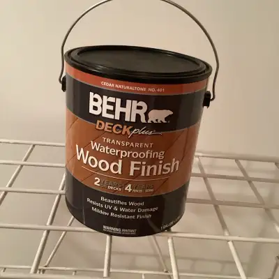 Behr wood paint, View more