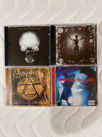 Lot de CD - Groupe Ministry - Genre Rock, Métal, Industriel