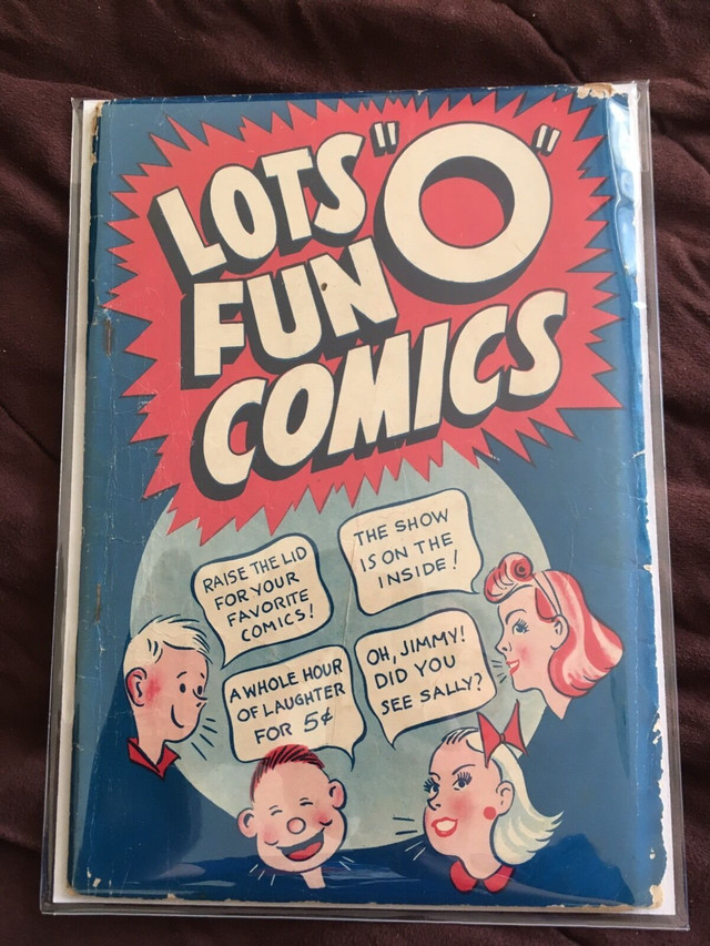 Lots'O'Fun Comics: Crime Does Not Pay! Very Rare! in Comics & Graphic Novels in Dartmouth