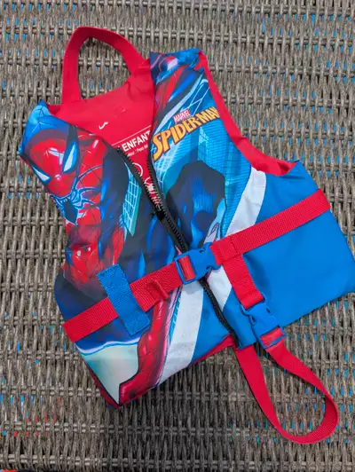 Marvel Spider-Man Cartoon Kids' PFD/Life Jacket good condition, View more