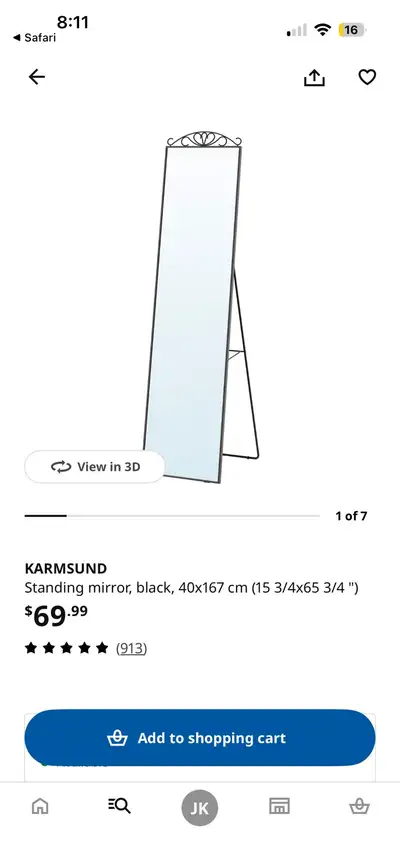 standing mirror for sale, View more