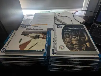 Part A and B edition 3.5 Panglobal books. Also, math preparatory and Academic supplement. No highlig...