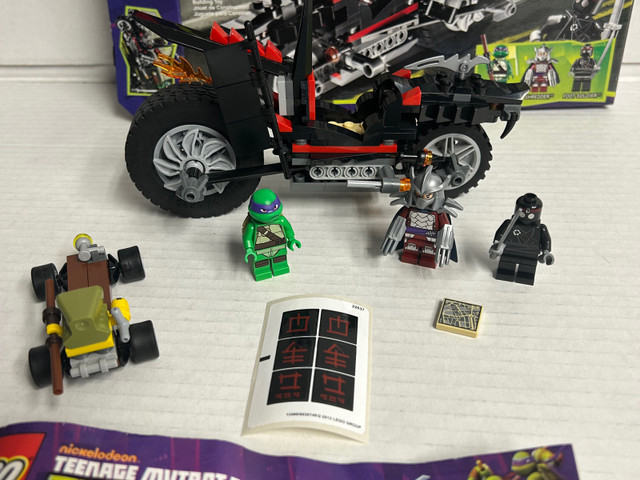 Lego Teenage Mutant Ninja Turtles Shredder's Dragon Bike 79101 in Toys & Games in St. Albert - Image 2