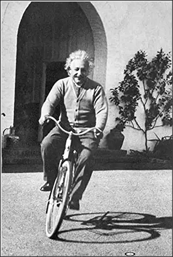 Einstein Bike Ride Poster 24 x 36, View more
